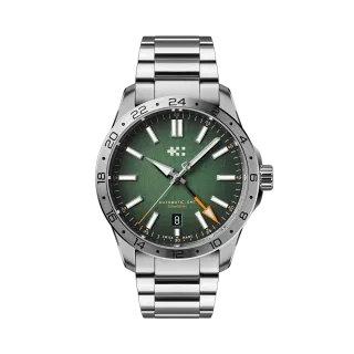 Christopher Ward C63 Sealander GMT Otomatik Hunter Green C6339AGM3S00V2B0