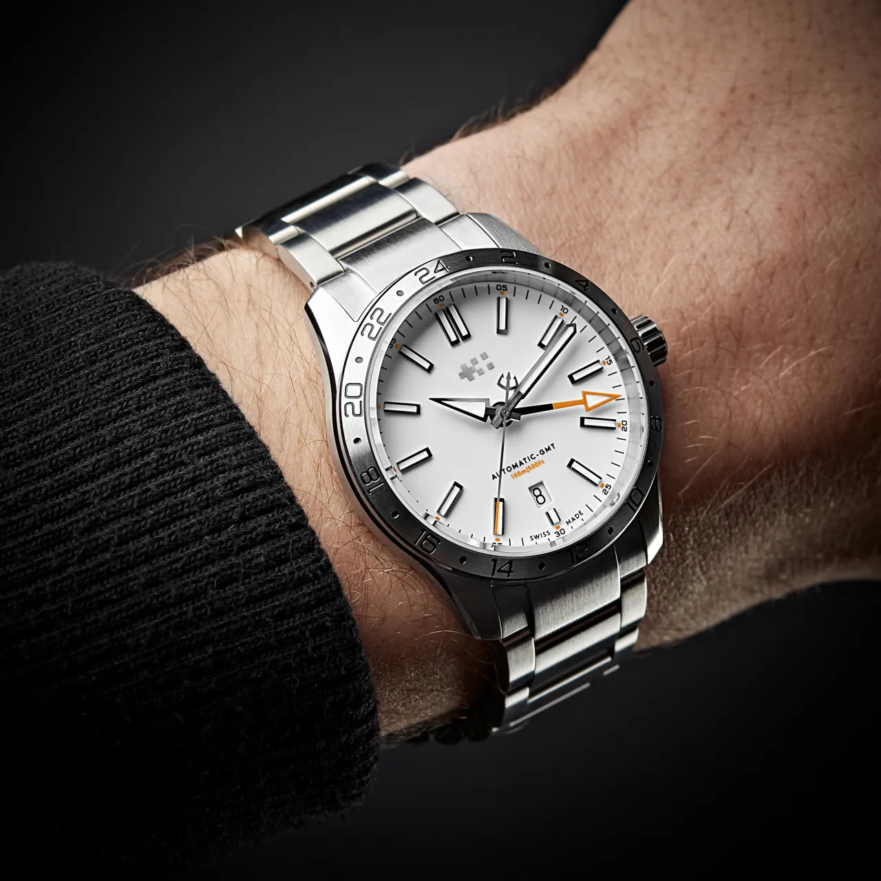 Christopher Ward C63 Sealander GMT Otomatik Beyaz C6339AGM3S00W2B0 detay görseli 1