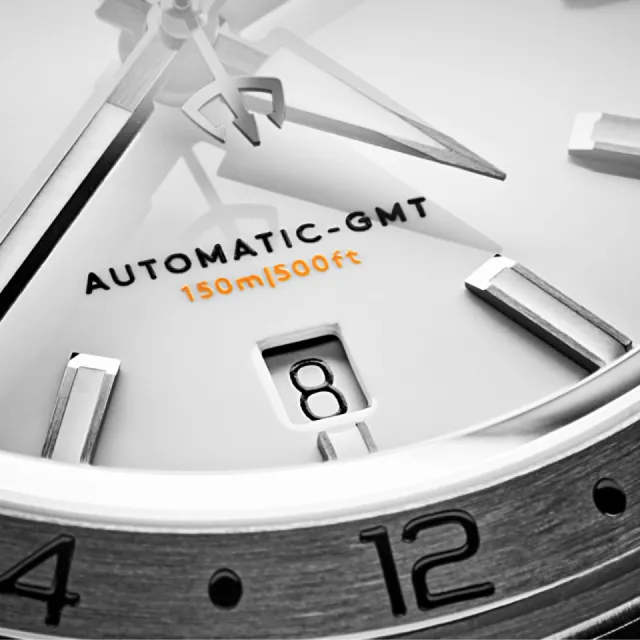 Christopher Ward C63 Sealander GMT Otomatik Beyaz C6339AGM3S00W2B1 Görsel 5