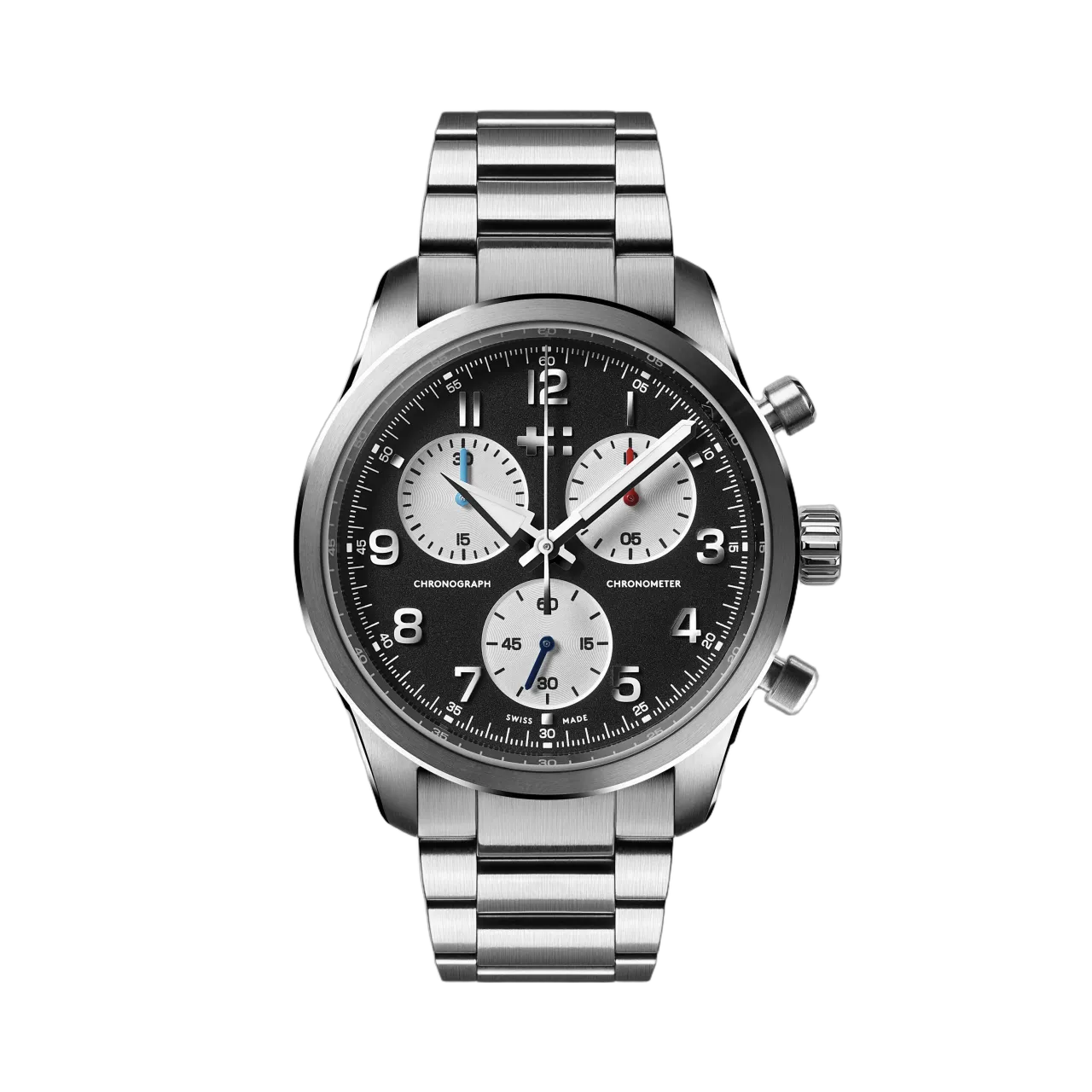 Christopher Ward C63 Valour Black/Silver C6339QCC3S00K0B0