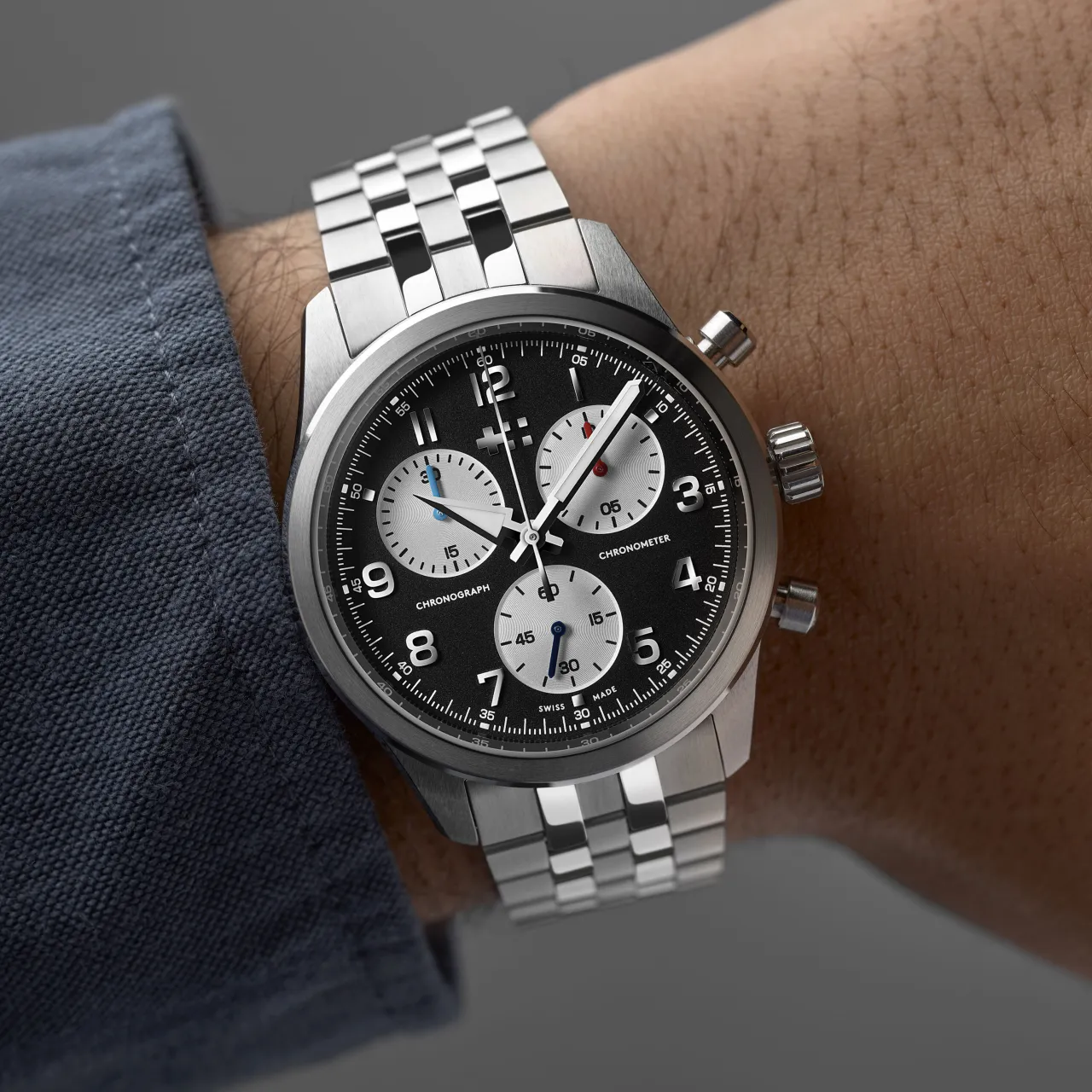 Christopher Ward C63 Valour Black Otomatik C6339QCC3S00K0B1 detay görseli 1