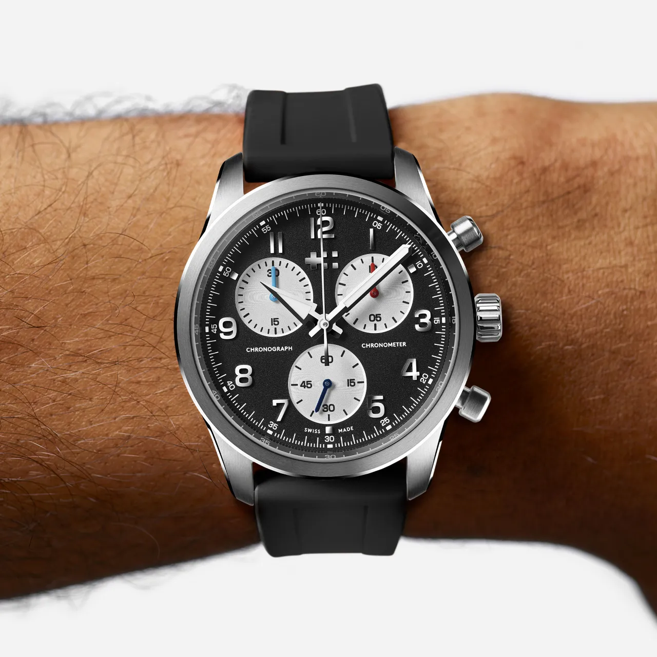 Christopher Ward C63 Valour Otomatik Black C6339QCC3S00K0RK detay görseli 1