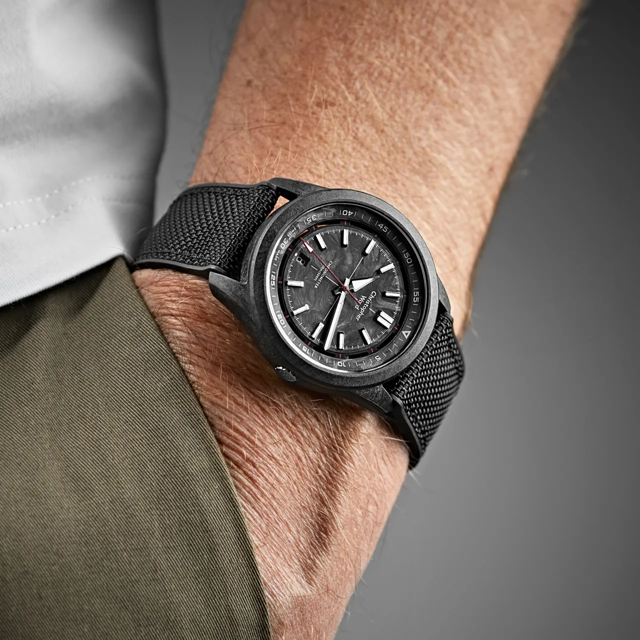 Christopher Ward C63 Colchester Otomatik Siyah C6341ADA3C00C0HK detay görseli 1