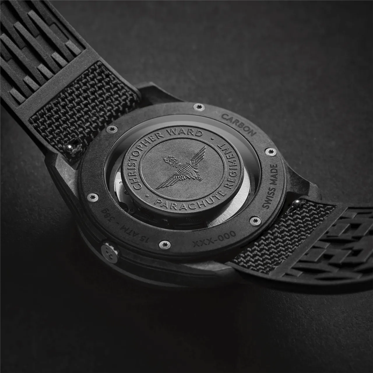 Christopher Ward C63 Colchester Otomatik Siyah C6341ADA3C00C0HK detay görseli 4