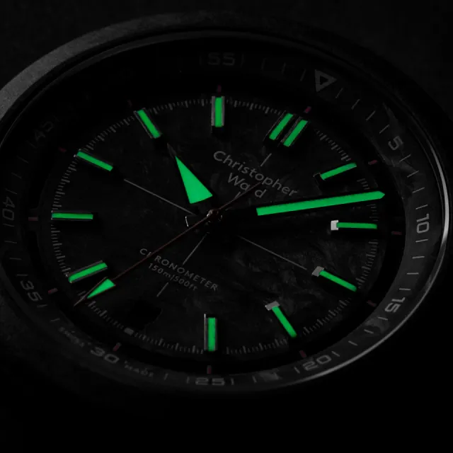 Christopher Ward C63 Colchester Otomatik Siyah C6341ADA3C00C0HK Görsel 6