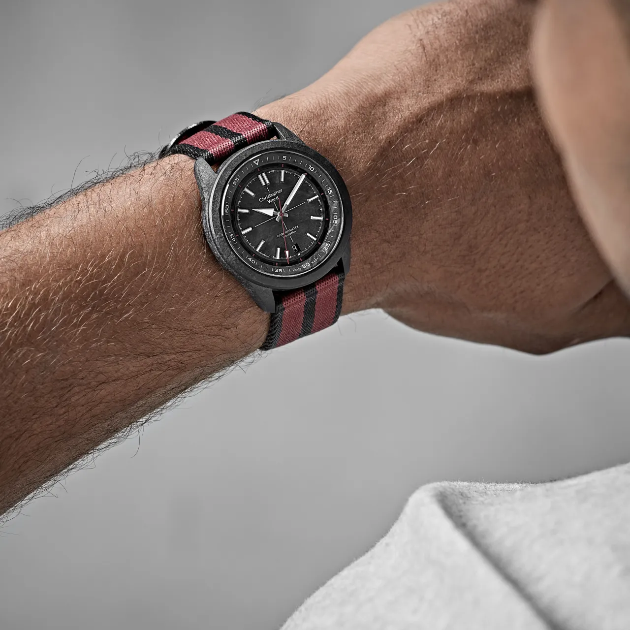 Christopher Ward C63 Colchester Otomatik Siyah C6341ADA3C00C0TM detay görseli 1
