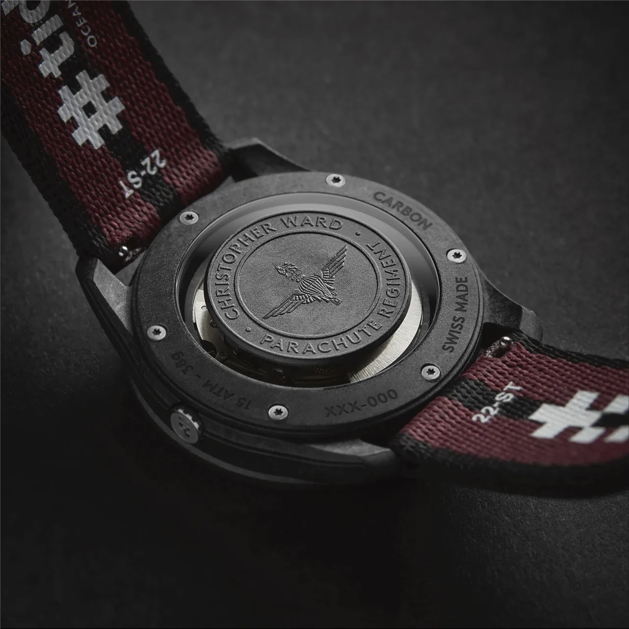 Christopher Ward C63 Colchester Otomatik Siyah C6341ADA3C00C0TM detay görseli 4