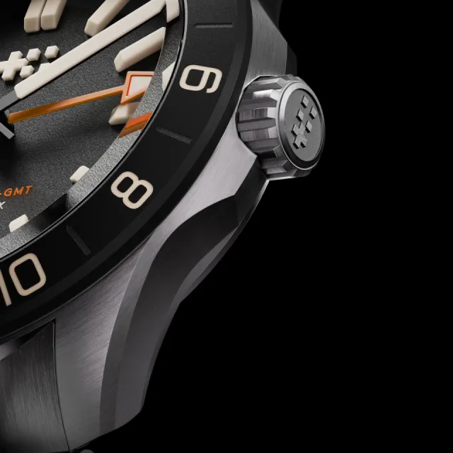 Christopher Ward C63 Sealander Extreme GMT Otomatik Siyah C6341AGM4S0KK0NKX Görsel 3
