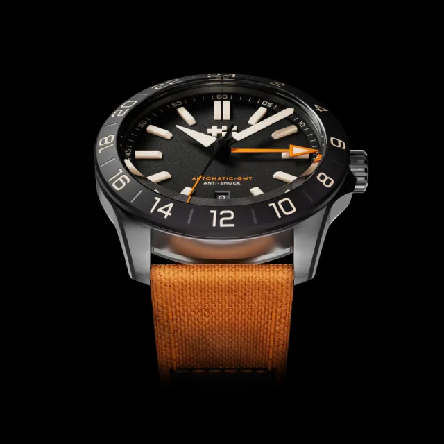 Christopher Ward C63 Sealander Extreme GMT Otomatik Siyah C6341AGM4S0KK0NKX Görsel 5