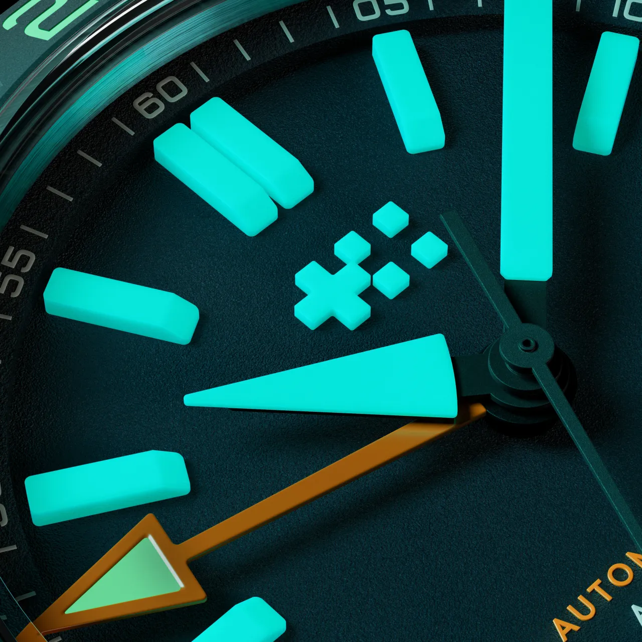 Christopher Ward C63 Sealander Extreme GMT Otomatik Black C6341AGM4S0KK0NO detay görseli 3