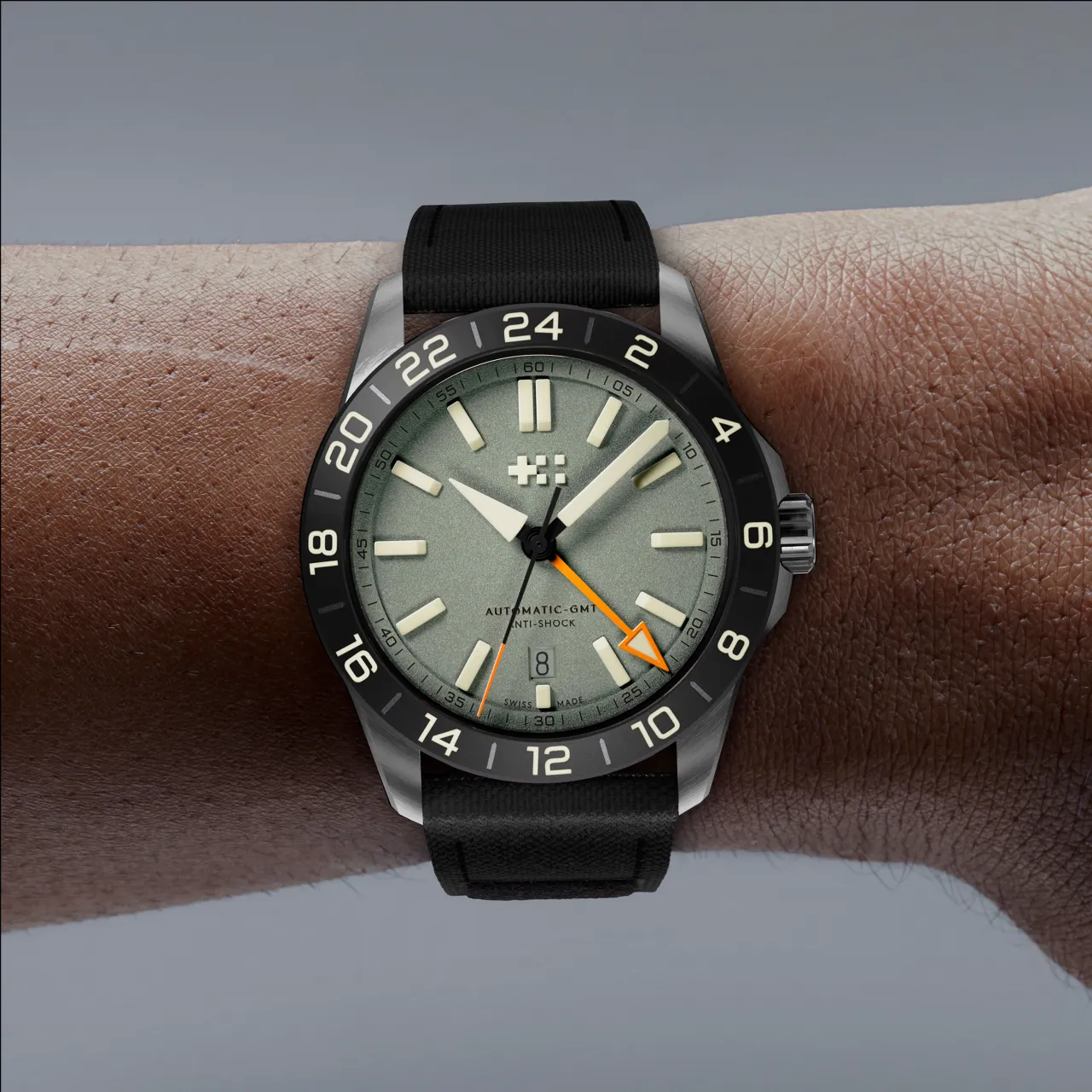 Christopher Ward C63 Sealander Extreme GMT Otomatik Khaki C6341AGM4S0KV0NK detay görseli 1