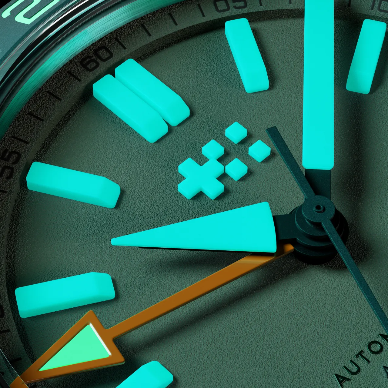 Christopher Ward C63 Sealander Extreme GMT Otomatik Khaki C6341AGM4S0KV0NO detay görseli 3