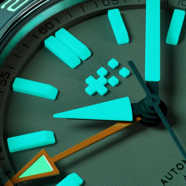 Christopher Ward C63 Sealander Extreme GMT Otomatik Khaki C6341AGM4S0KV0NO Görsel 4