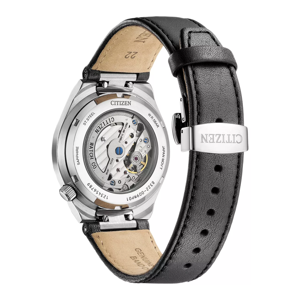 Citizen Tsuyosa Small Seconds NK5010-01H detay görseli 2