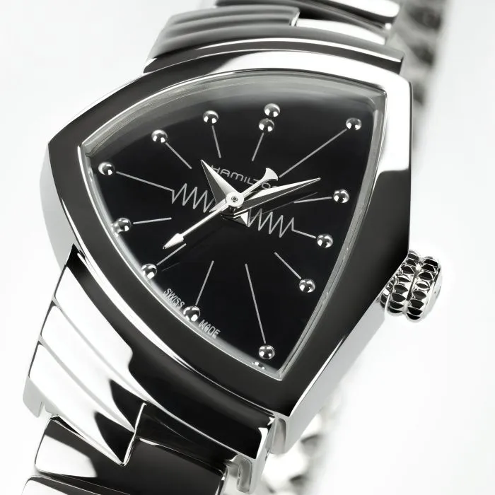 Hamilton Ventura S Quartz Black H24211130 detay görseli 1
