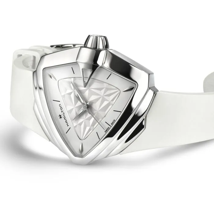 Hamilton Ventura S Quartz Beyaz H24251310 detay görseli 2