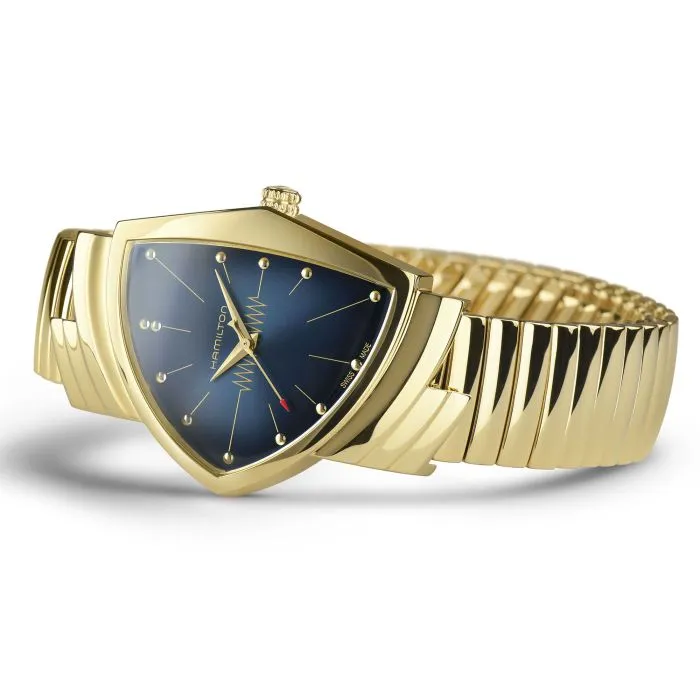 Hamilton Ventura Quartz Mavi H24301141 detay görseli 1