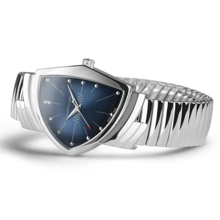 Hamilton Ventura Quartz Mavi H24411142 detay görseli 1