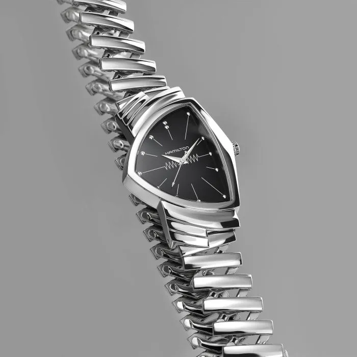 Hamilton Ventura Quartz Siyah H24411232 detay görseli 2