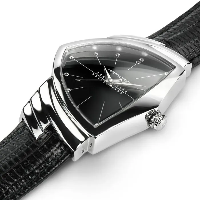 Hamilton Ventura Quartz Siyah H24411732 detay görseli 1