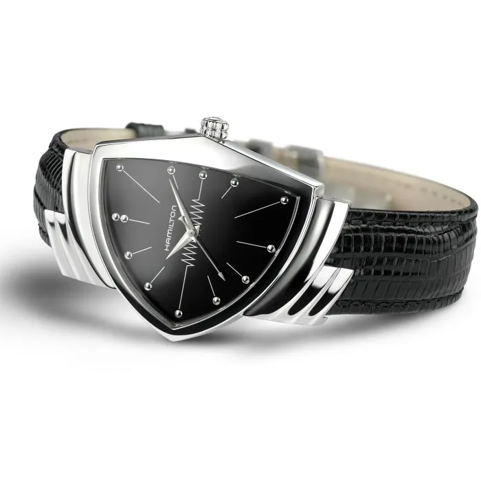 Hamilton Ventura Quartz Siyah H24411732 detay görseli 2