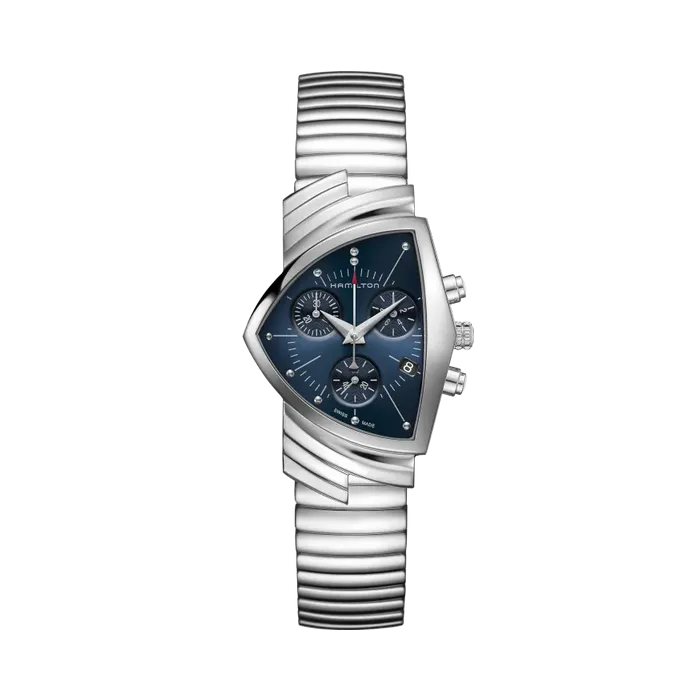 Hamilton Ventura Chrono Quartz Mavi H24432141