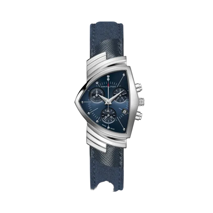 Hamilton Ventura Chrono Quartz Mavi H24432941