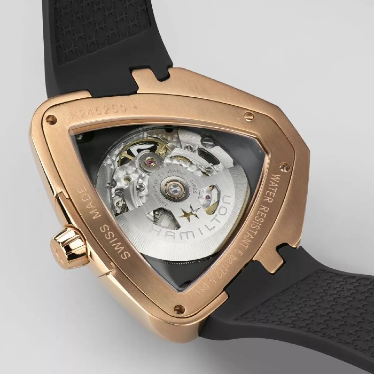 Hamilton Ventura Elvis80 Skeleton Auto H24525332 detay görseli 4