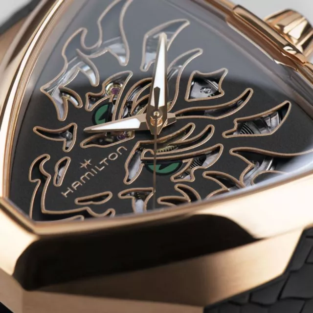 Hamilton Ventura Elvis80 Skeleton Auto H24525332 Görsel 7