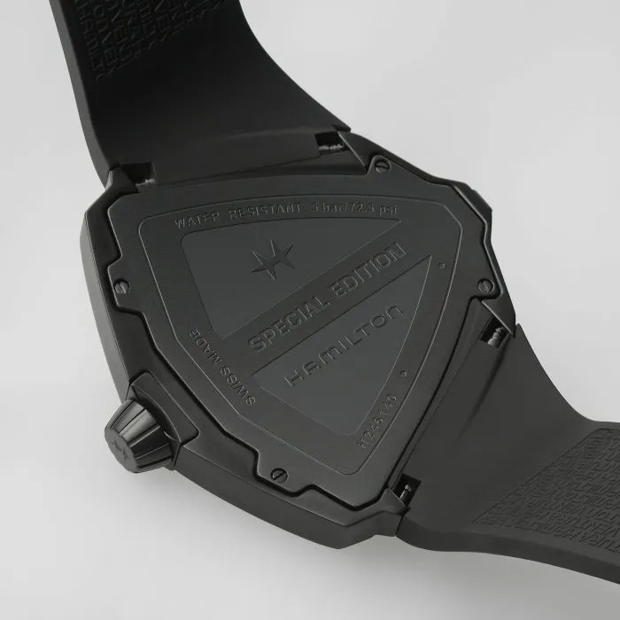 Hamilton Ventura XXL Bright Dune Limited Edition Black H24614330 detay görseli 4