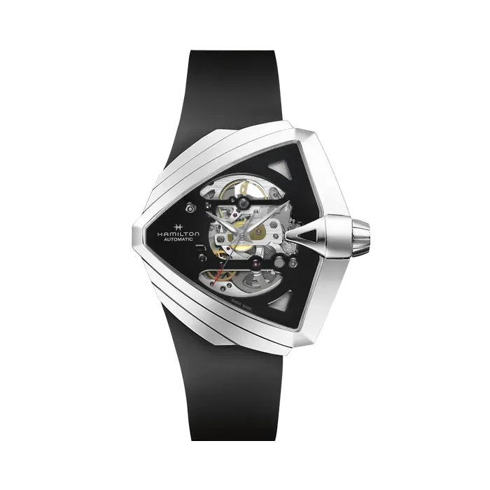 Hamilton Ventura XXL Skeleton Otomatik Siyah H24625330