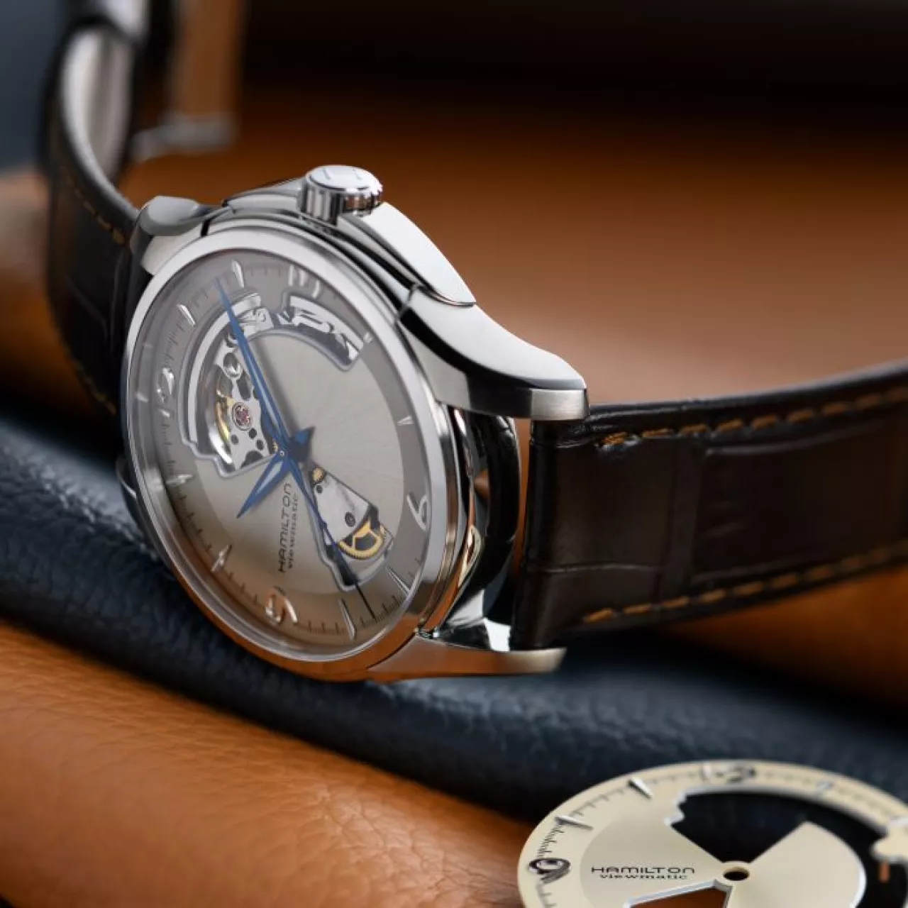 Hamilton Jazzmaster Open Heart Auto H32565521 detay görseli 2