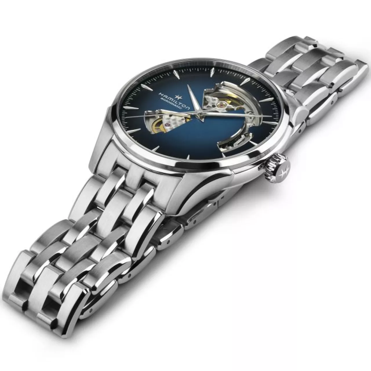 Hamilton Jazzmaster Open Heart Auto H32675140 detay görseli 1