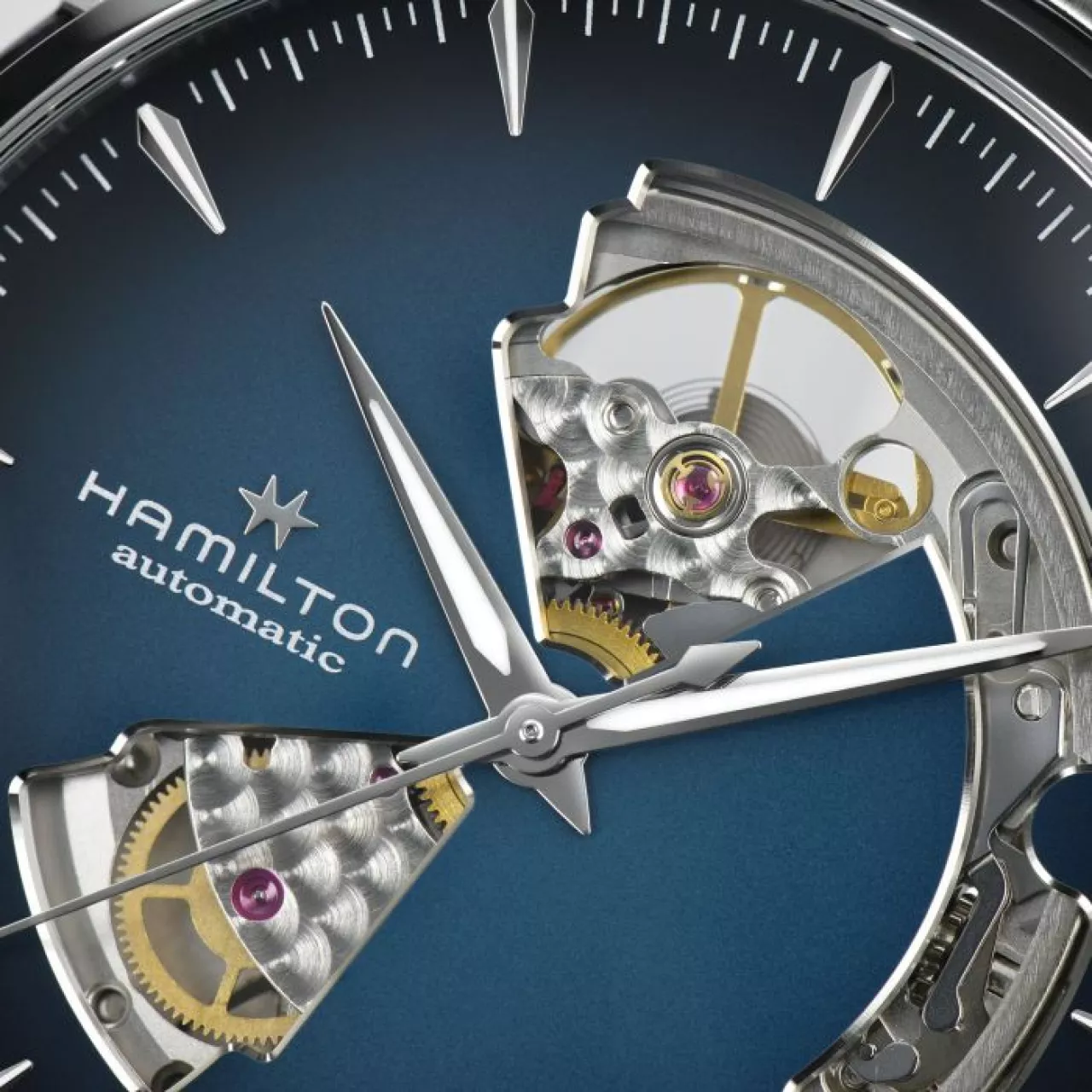 Hamilton Jazzmaster Open Heart Auto H32675140 detay görseli 3