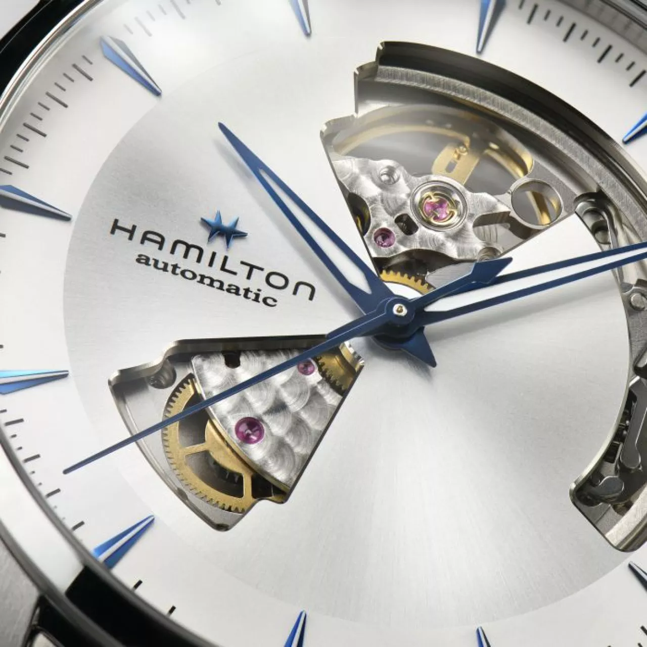 Hamilton Jazzmaster Open Heart Auto H32675150 detay görseli 3