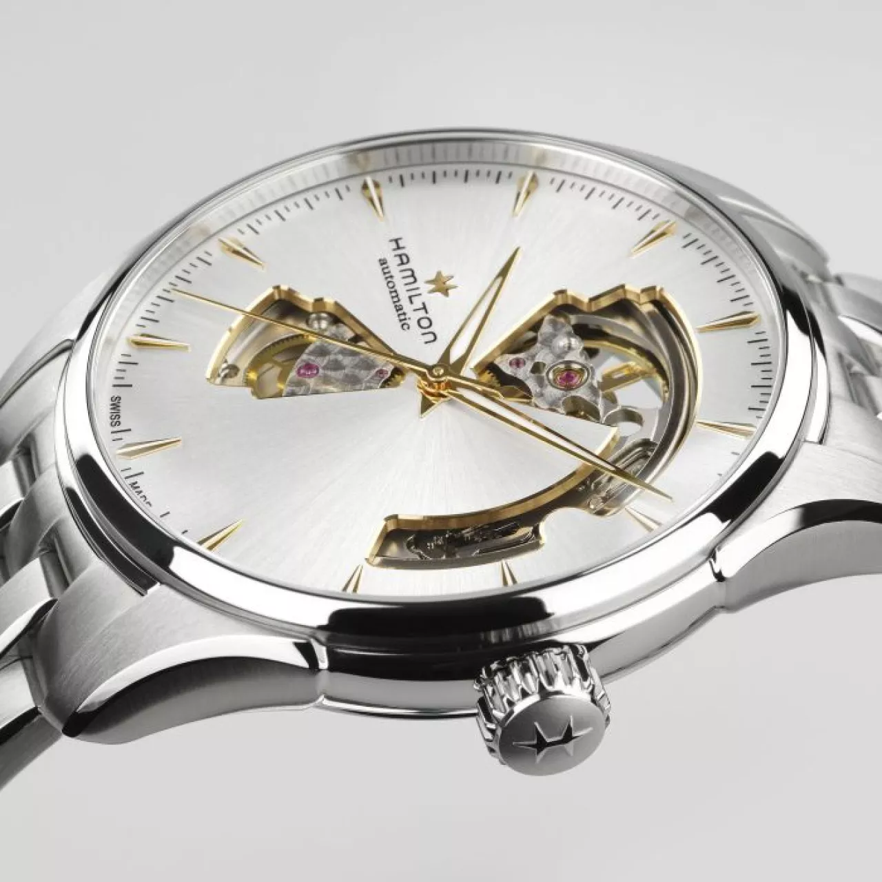 Hamilton Jazzmaster Open Heart Auto H32675151 detay görseli 2