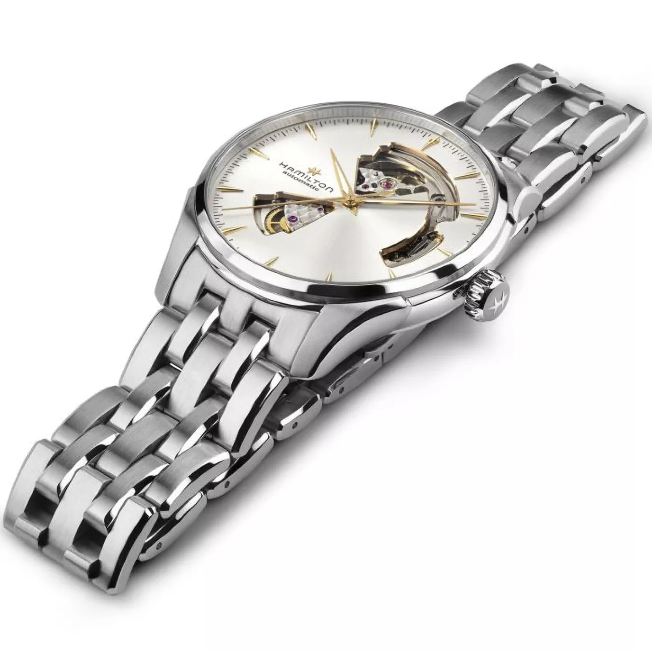 Hamilton Jazzmaster Open Heart Auto H32675151 detay görseli 3