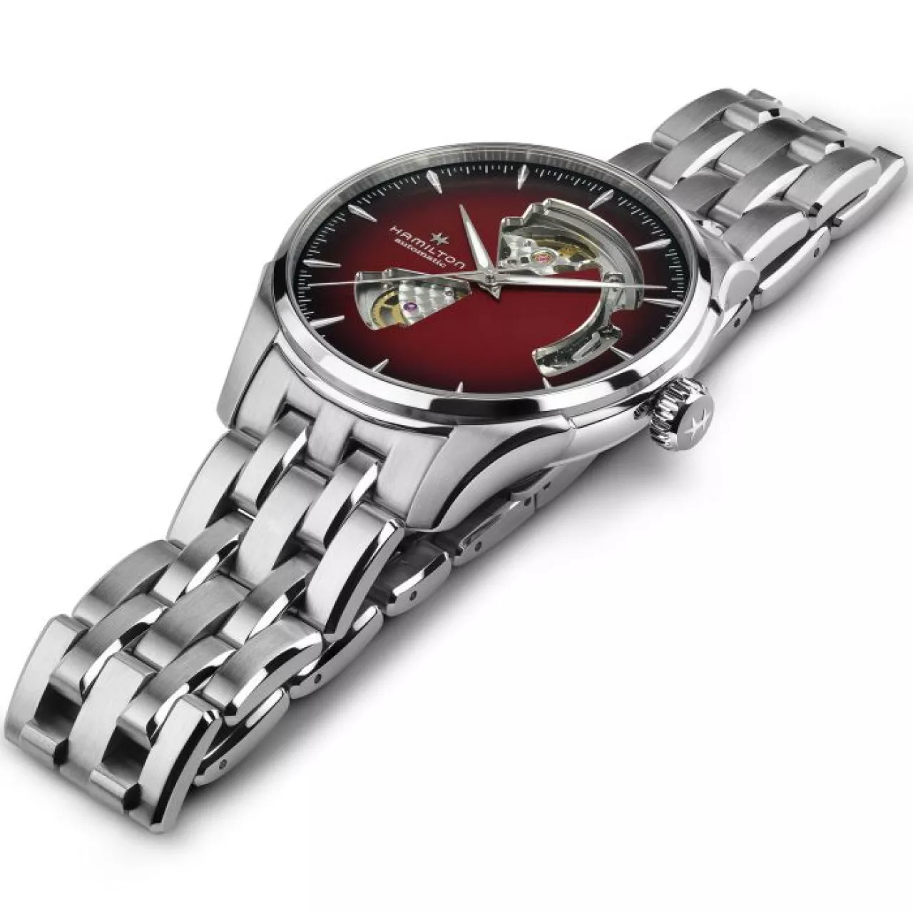 Hamilton Jazzmaster Open Heart Auto H32675170 detay görseli 1