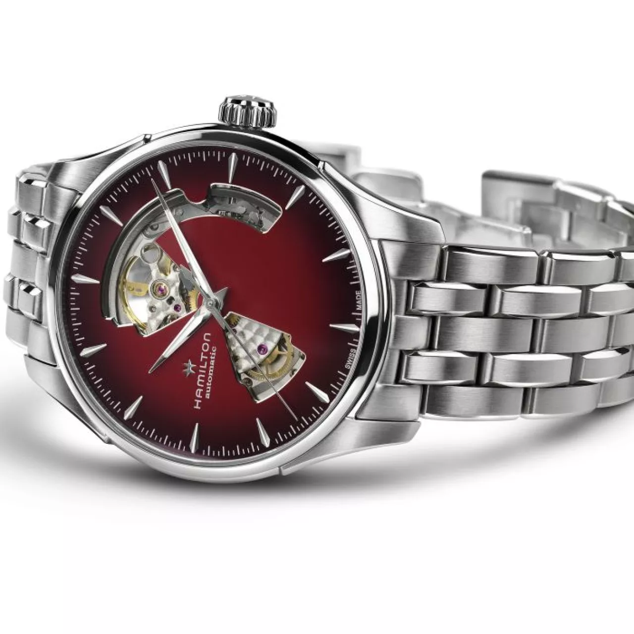 Hamilton Jazzmaster Open Heart Auto H32675170 detay görseli 2