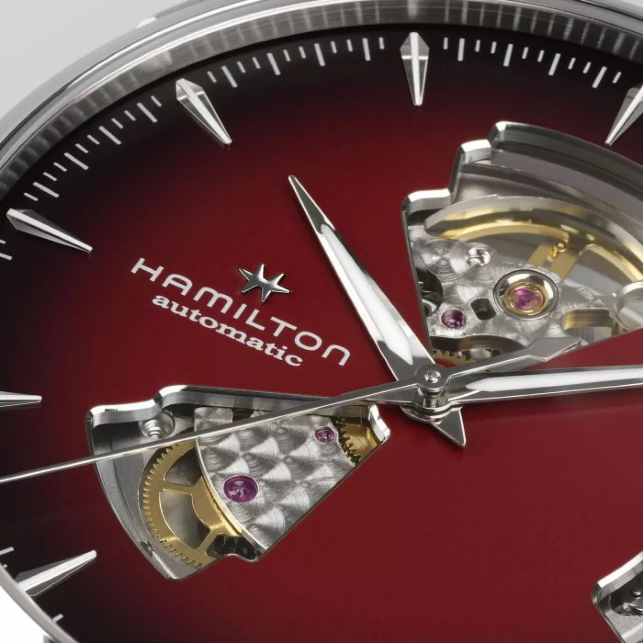 Hamilton Jazzmaster Open Heart Auto H32675170 detay görseli 5