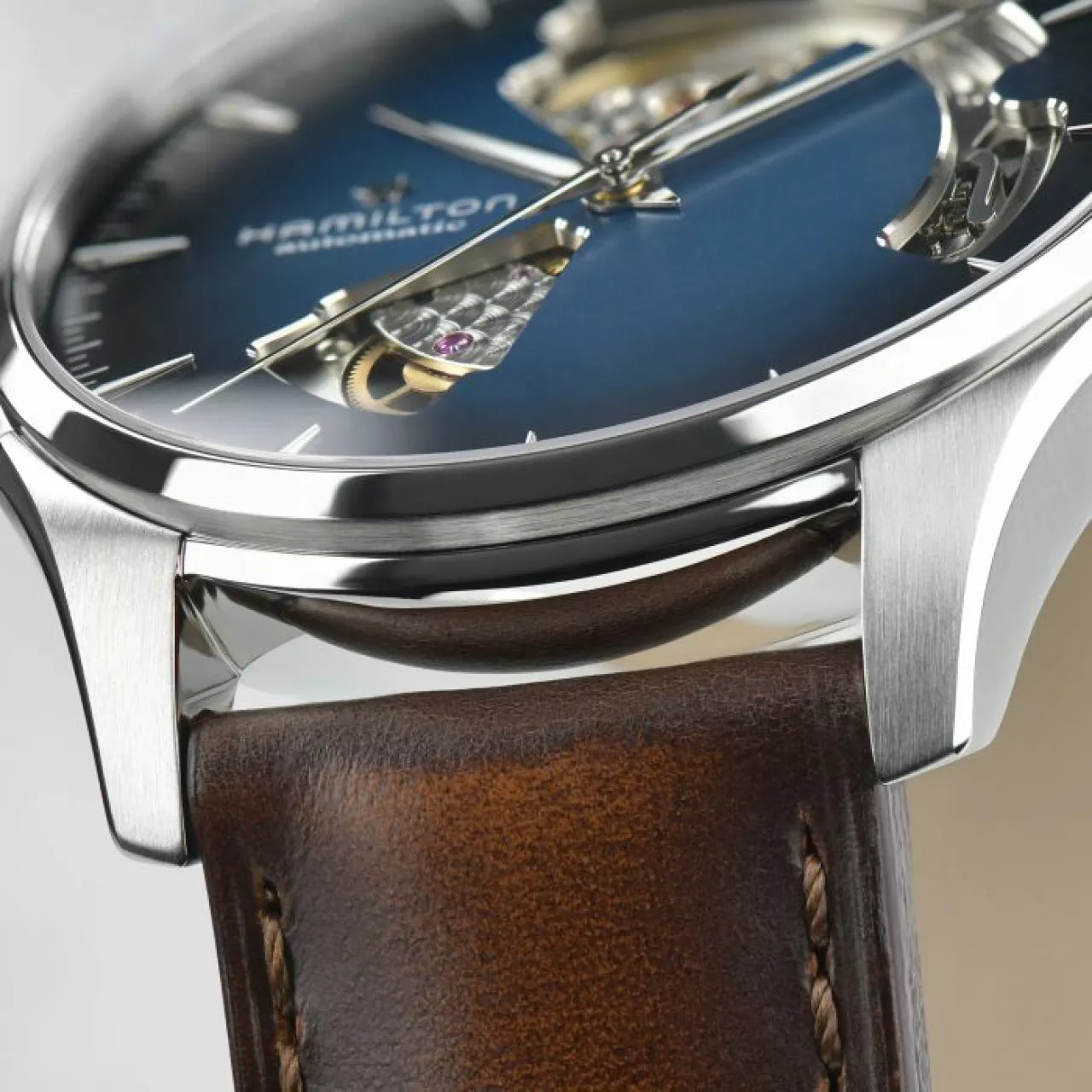 Hamilton Jazzmaster Open Heart Auto H32675540 detay görseli 1