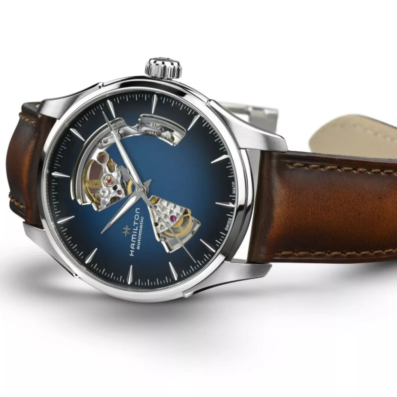 Hamilton Jazzmaster Open Heart Auto H32675540 detay görseli 3