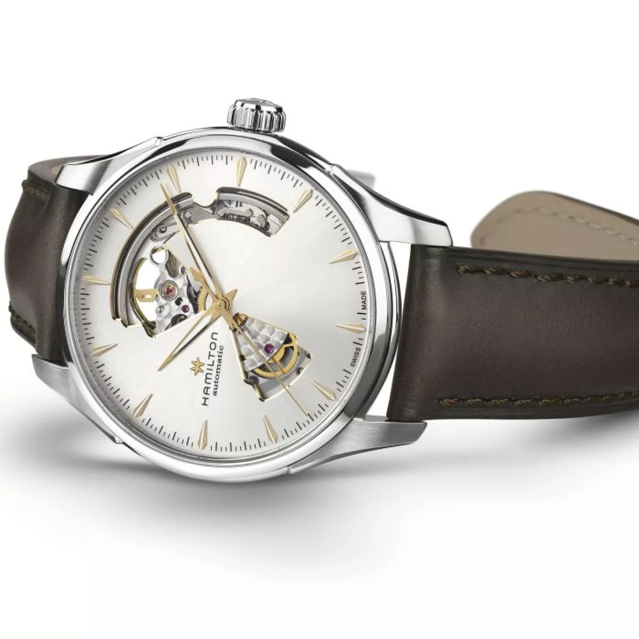 Hamilton Jazzmaster Open Heart Auto H32675551 detay görseli 3