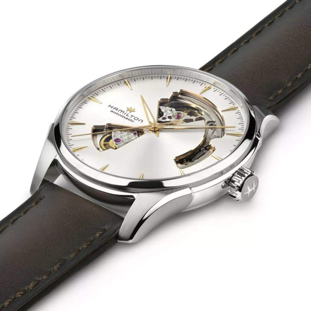 Hamilton Jazzmaster Open Heart Auto H32675551 detay görseli 5
