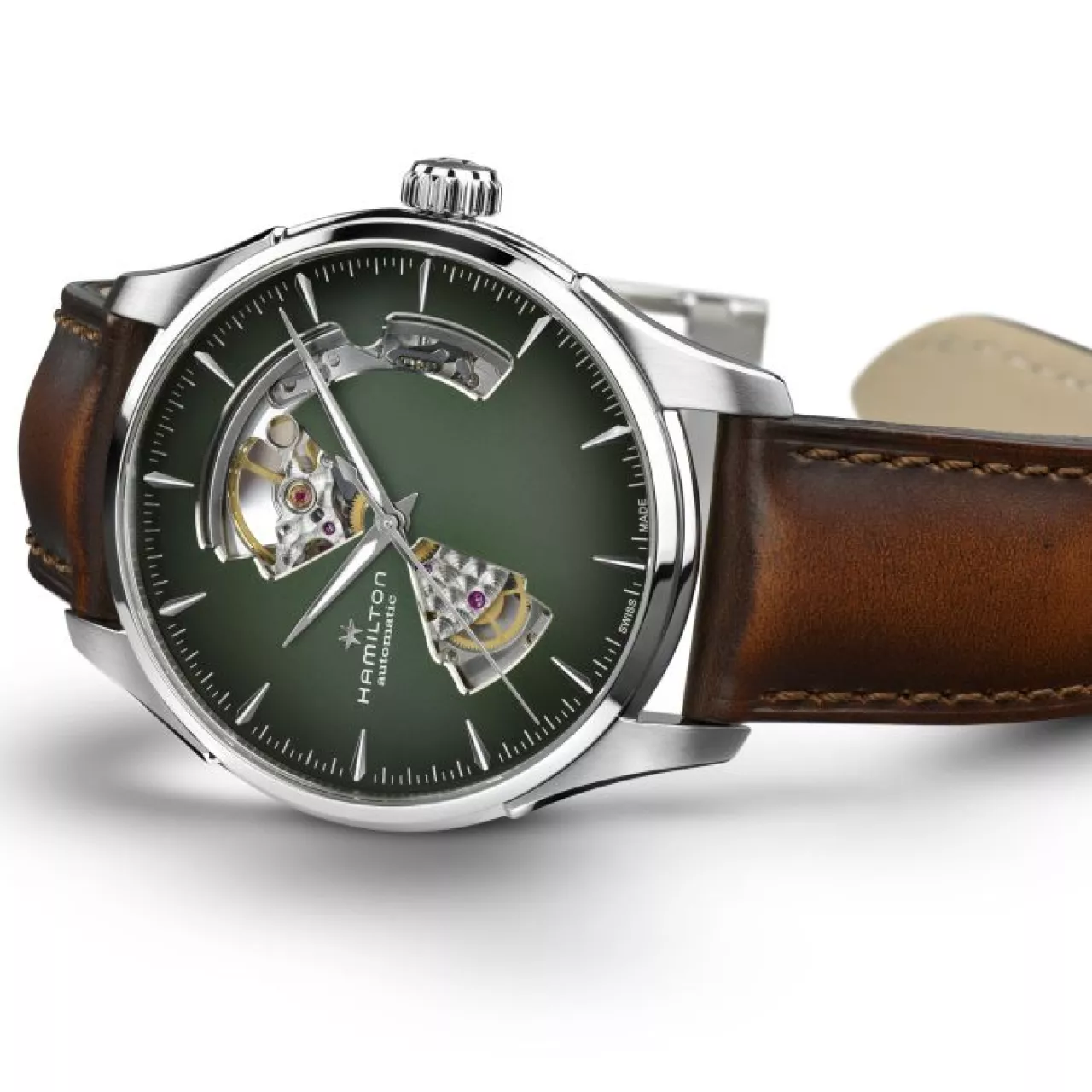 Hamilton Jazzmaster Open Heart Auto H32675560 detay görseli 3