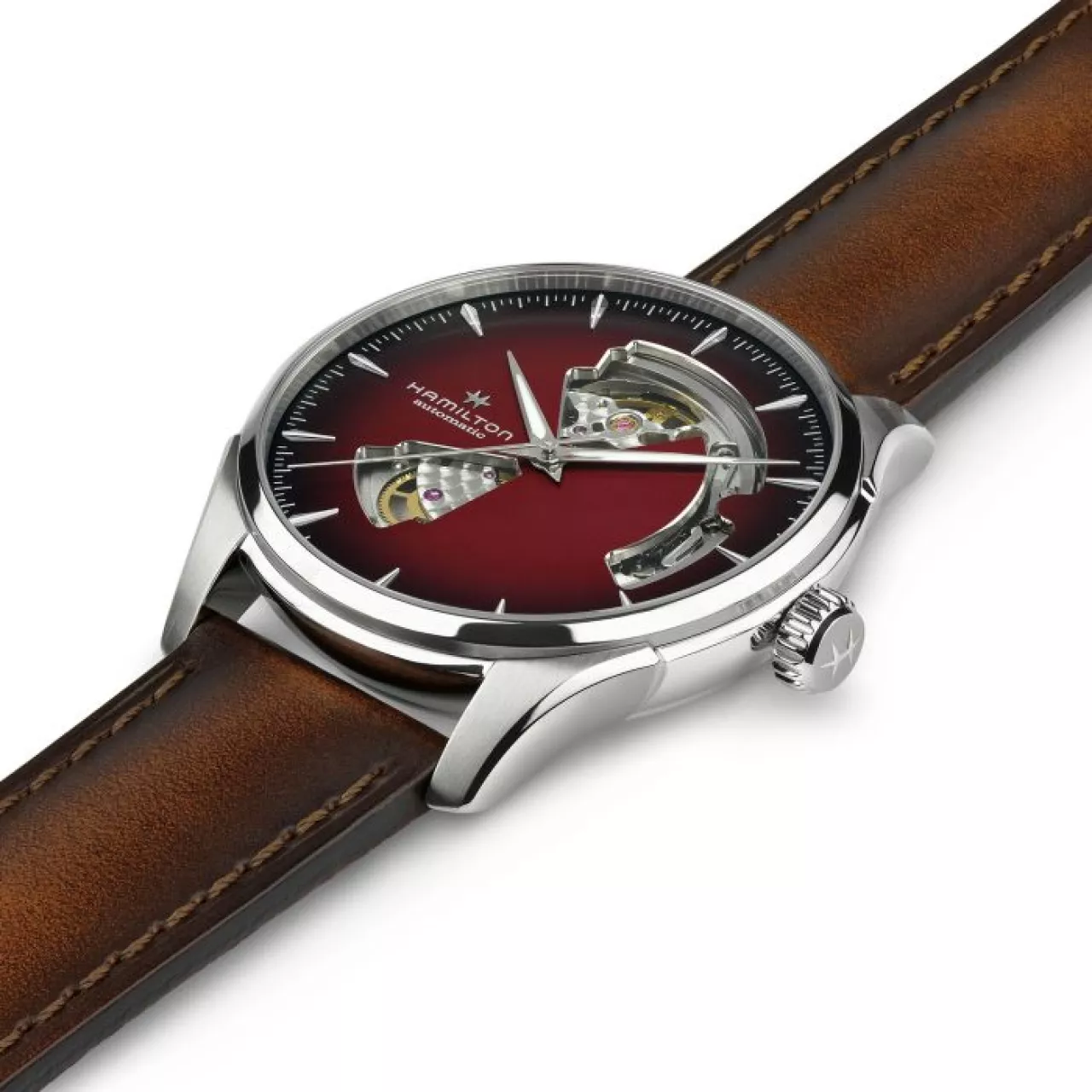 Hamilton Jazzmaster Open Heart Auto H32675570 detay görseli 1