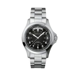 Hamilton Khaki Field King Auto Otomatik Siyah H64455133