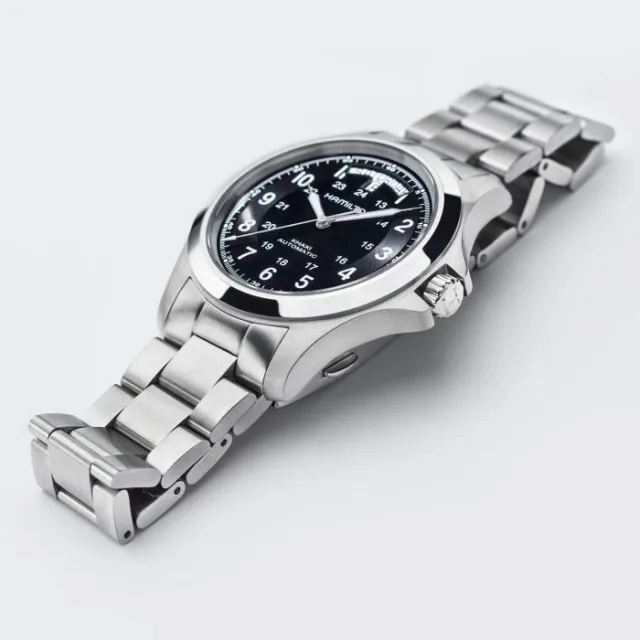 Hamilton Khaki Field King Auto Otomatik Siyah H64455133 Görsel 4
