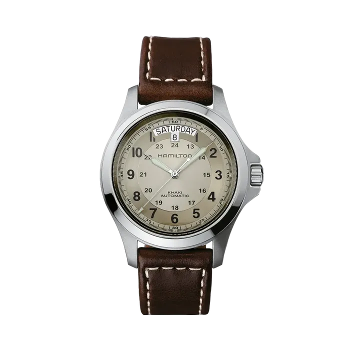 Hamilton Khaki Field King Auto Bej H64455523