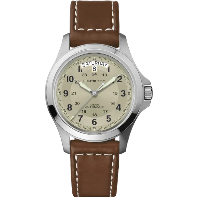 Hamilton Khaki Field King Auto Bej H64455523 Görsel 2